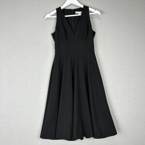 Dress The Population Womens Dress Small Black Catalina Cocktail Modest Elegant